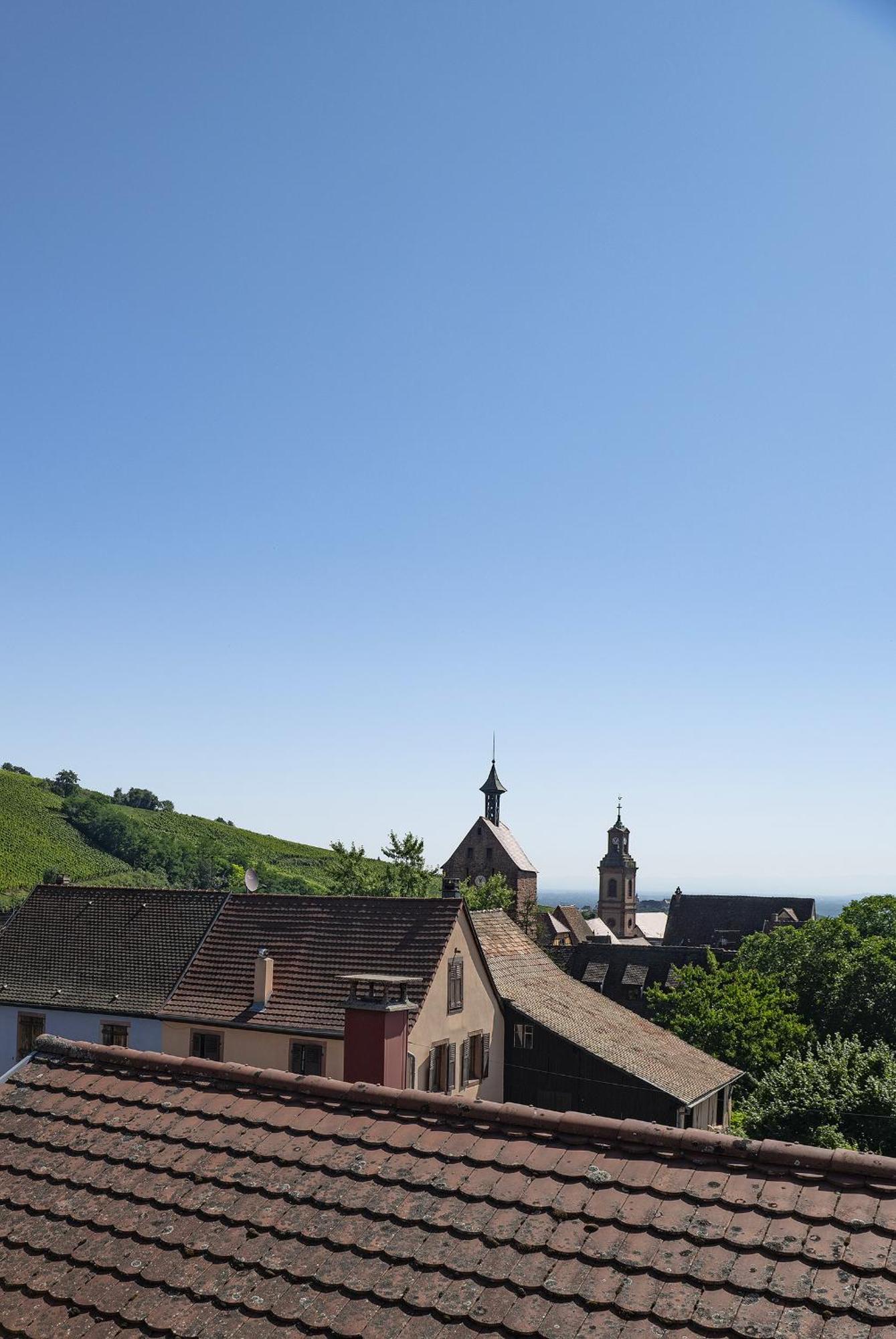 Ferienwohnung Riesling - Vue Imprenable Sur Le Vignoble - Renove Recemment - Parking Gratuit Riquewihr Exterior foto