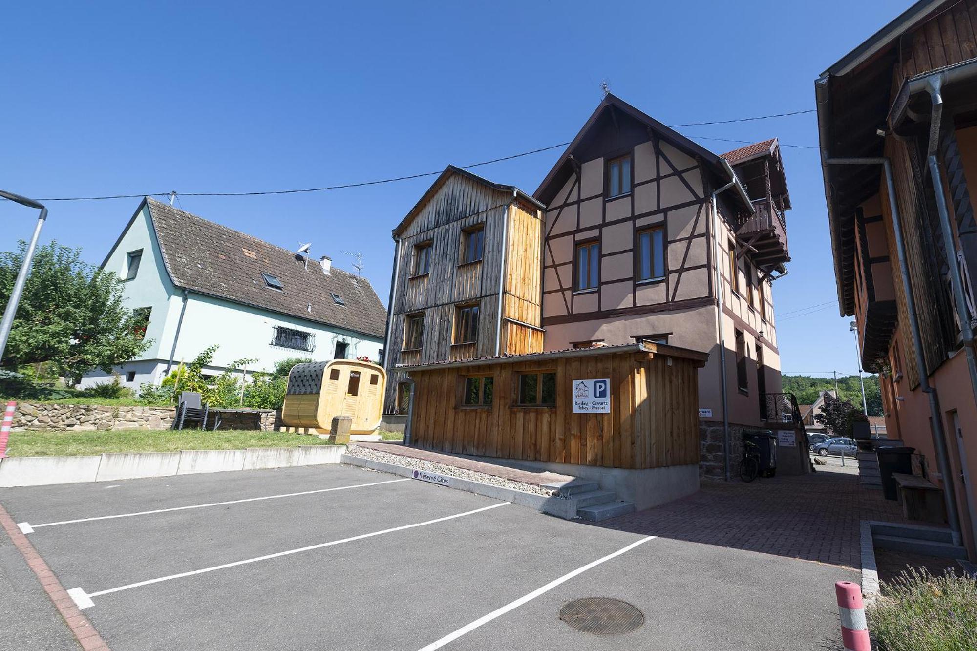 Ferienwohnung Riesling - Vue Imprenable Sur Le Vignoble - Renove Recemment - Parking Gratuit Riquewihr Exterior foto