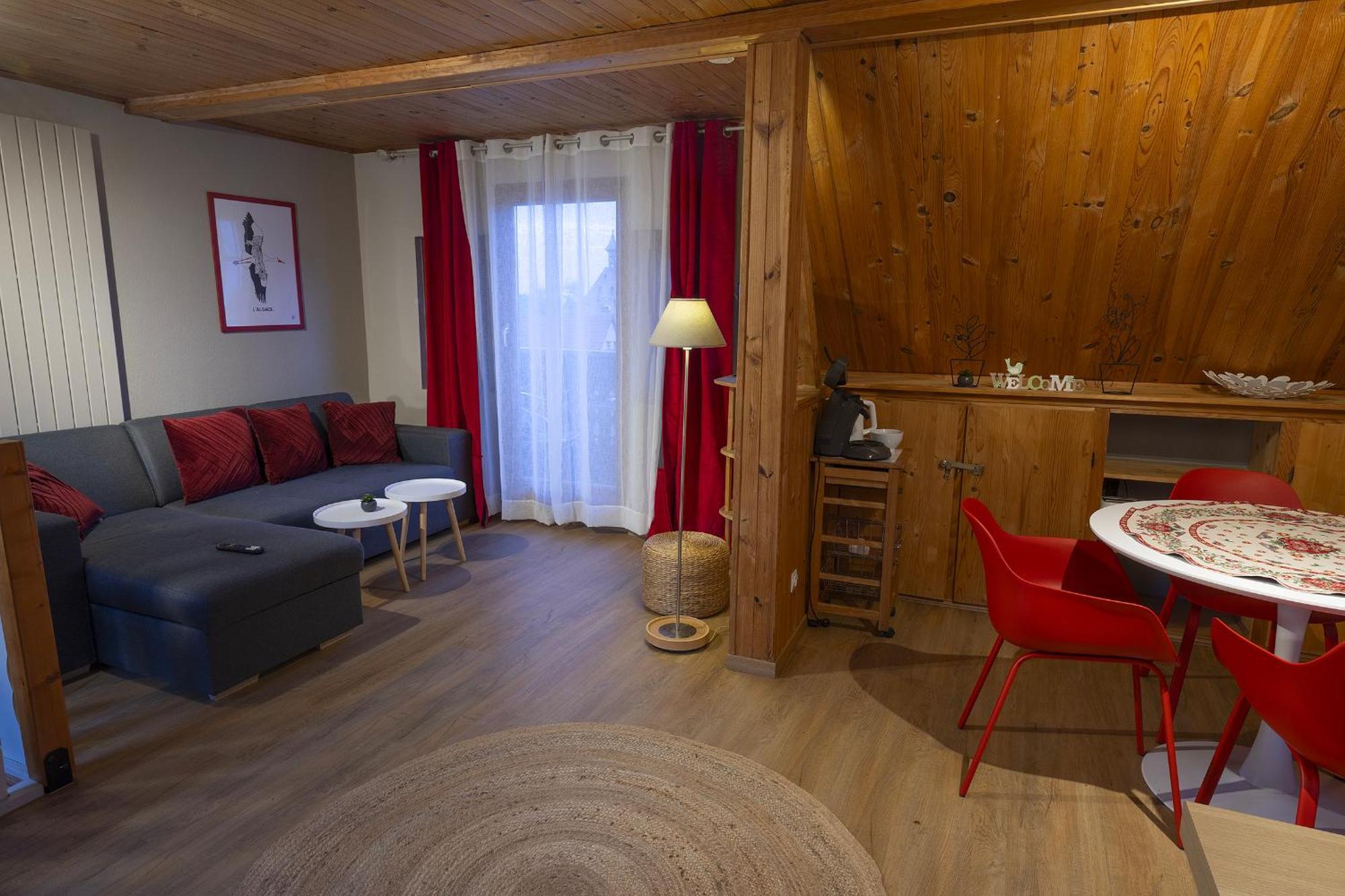 Ferienwohnung Riesling - Vue Imprenable Sur Le Vignoble - Renove Recemment - Parking Gratuit Riquewihr Exterior foto