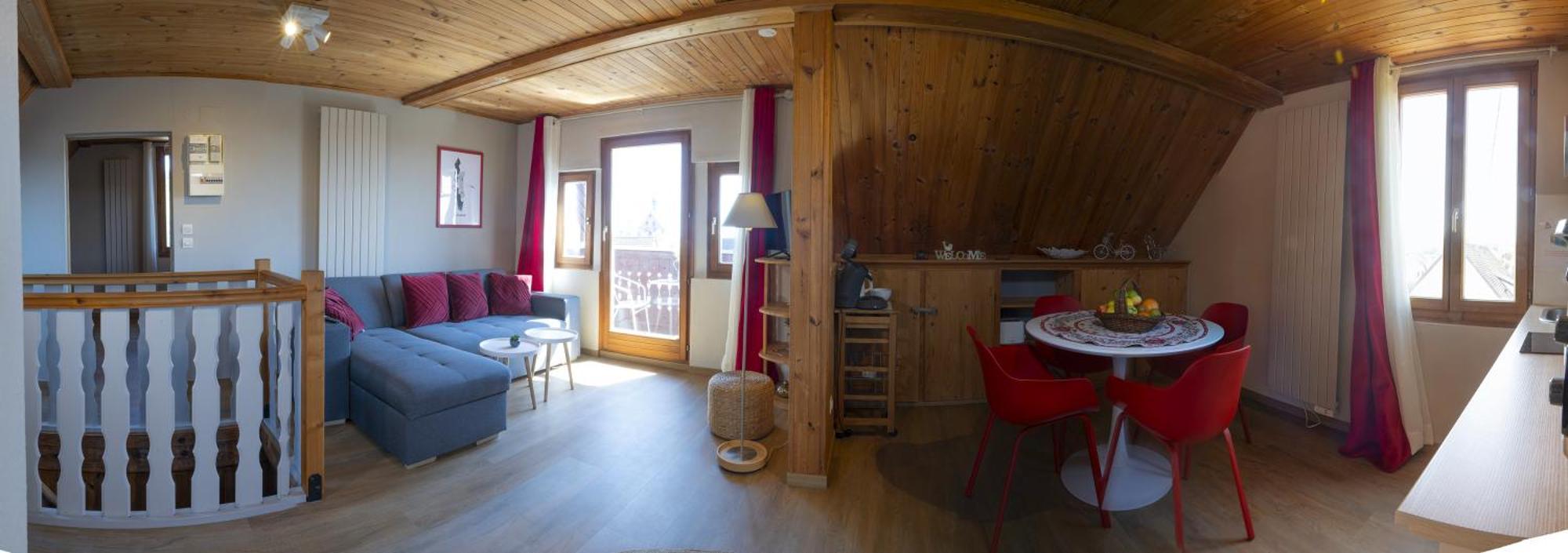 Ferienwohnung Riesling - Vue Imprenable Sur Le Vignoble - Renove Recemment - Parking Gratuit Riquewihr Exterior foto