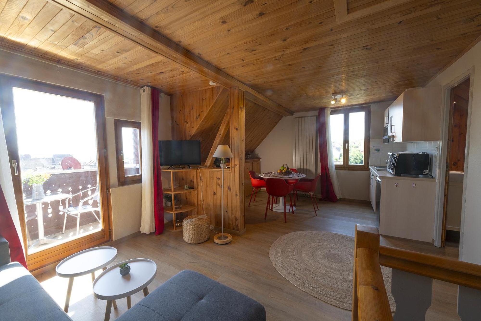Ferienwohnung Riesling - Vue Imprenable Sur Le Vignoble - Renove Recemment - Parking Gratuit Riquewihr Exterior foto
